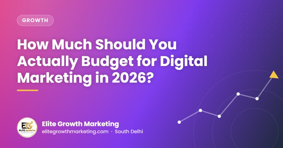 How Much Should You Actually Budget for Digital Marketing in 2026?