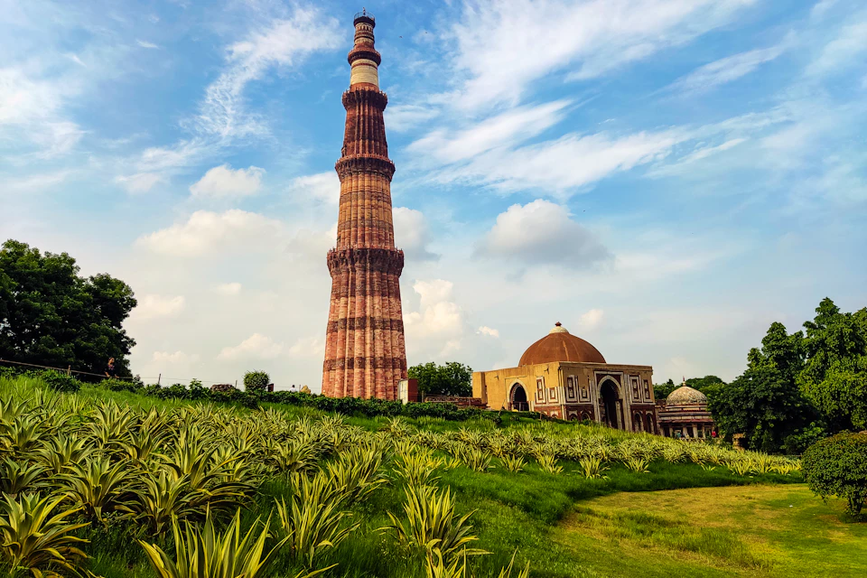 Qutub Minar, a short drive from Saket
